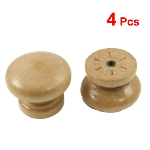 DSHA New Hot 4 pcs CabInet Drawer 1.3" Diameter Round Wooden Pull Knobs Handles
DSHA New Hot 4 pcs CabInet Drawer 1.3" Diameter Round Wooden Pull Knobs Handles