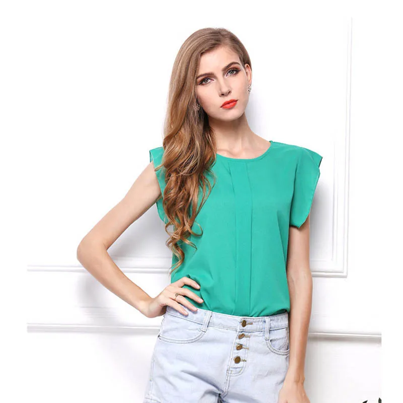 Newly Summer Women Shirt Sleeveless Ruffle Blouse Chiffon Tank Tops Girl Casual Tee DOD886
Newly Summer Women Shirt Sleeveless Ruffle Blouse Chiffon Tank Tops Girl Casual Tee DOD886