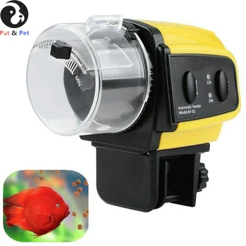 Fish Feeder - Digital Automatic Electrical Plastic Fish Feeder Timer, Home Aquarium Tank Food Feeding, 1Pcs , Safe and healthy 
Fish Feeder - Digital Automatic Electrical Plastic Fish Feeder Timer, Home Aquarium Tank Food Feeding, 1Pcs , Safe and healthy