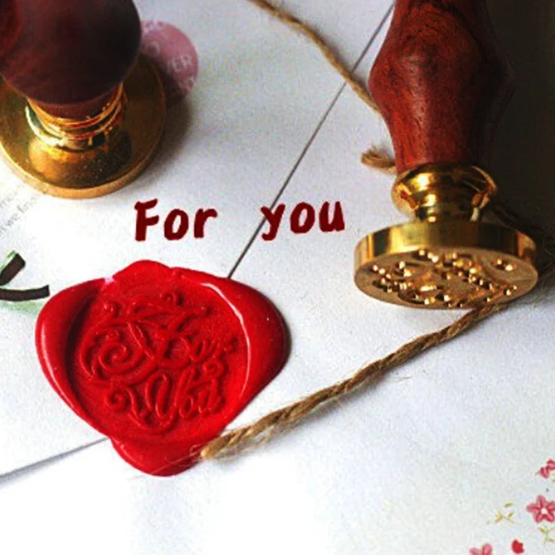 DIY Envelope Seal Stamp Wood Metal Sealing Wax Stamps Vintage Retro Romantic Love Thank You Miss you Good Luck For You
DIY Envelope Seal Stamp Wood Metal Sealing Wax Stamps Vintage Retro Romantic Love Thank You Miss you Good Luck For You
