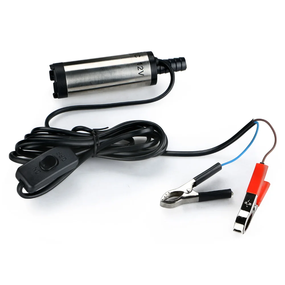 DC 12V 38mm Submersible Water Pump Car Oil Diesel Fuel Transfer Refueling Pump 8700r/min For Camping Fishing Diving
DC 12V 38mm Submersible Water Pump Car Oil Diesel Fuel Transfer Refueling Pump 8700r/min For Camping Fishing Diving