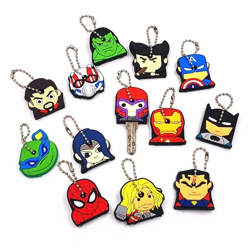 The Avengers Cartoon Hero Mickey Minnie Silicone Keychain Key Cover Cute Anime Keychains Children Key Caps Holder Party supply
The Avengers Cartoon Hero Mickey Minnie Silicone Keychain Key Cover Cute Anime Keychains Children Key Caps Holder Party supply