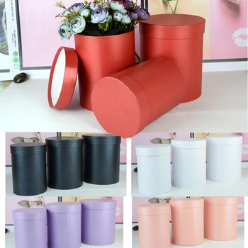 3 Pcs A Set Solid Flower Barrel Round Paperboard Boxes With Lid Wedding Favors Solid Bucket Gift Packaging Wholesale 18 Sets
3 Pcs A Set Solid Flower Barrel Round Paperboard Boxes With Lid Wedding Favors Solid Bucket Gift Packaging Wholesale 18 Sets