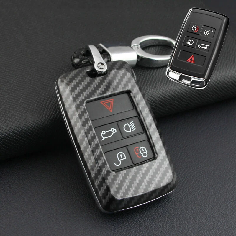 2019 new arrival Carbon Fiber Hard Car Key Fob Covers high quality Cases with keychain For New Range Rover Sport Evoque
2019 new arrival Carbon Fiber Hard Car Key Fob Covers high quality Cases with keychain For New Range Rover Sport Evoque