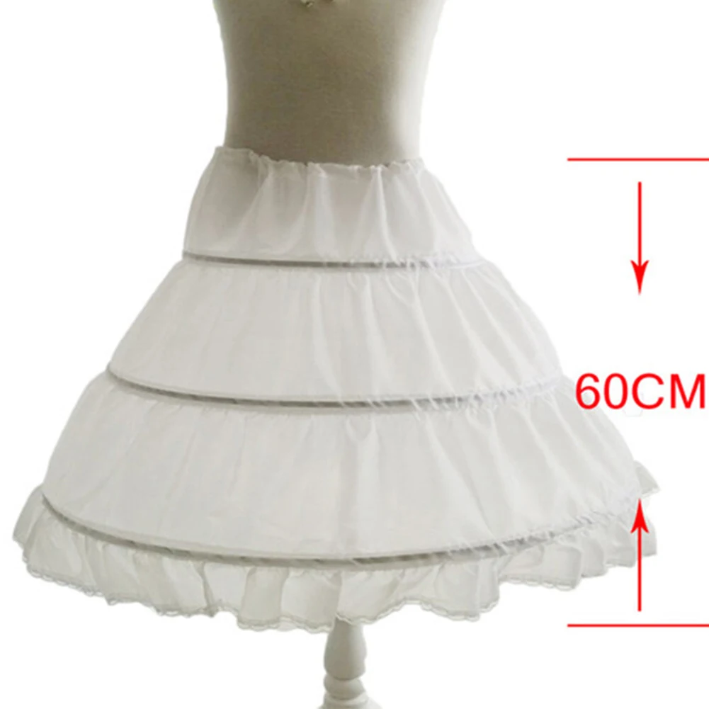 3 Hoops White A-Line Flower Girl Dress Petticoat 2018 Top Quality Child Underskirt For Flower Girl Dresses Length 53 CM
3 Hoops White A-Line Flower Girl Dress Petticoat 2018 Top Quality Child Underskirt For Flower Girl Dresses Length 53 CM