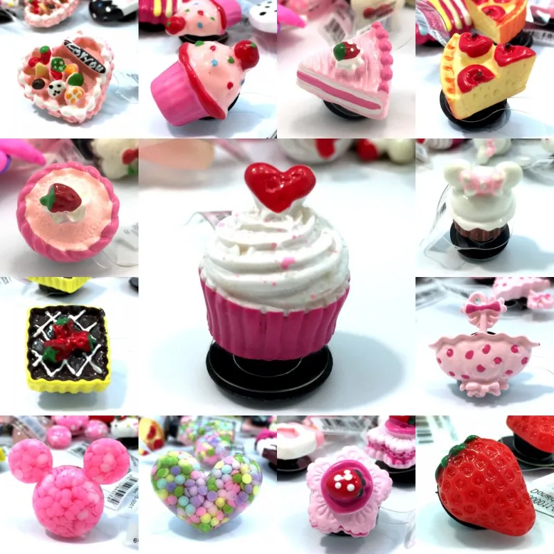 2pcs Cakes Kawaii Resin Shoe Charms Accessories Buckles Fit Wristbands Bracelets Croc Decoration JIBZ Kids Party Gifts
2pcs Cakes Kawaii Resin Shoe Charms Accessories Buckles Fit Wristbands Bracelets Croc Decoration JIBZ Kids Party Gifts