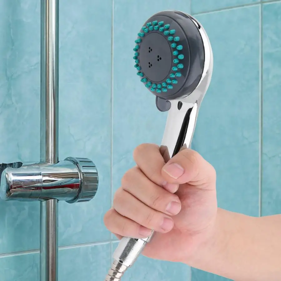 

chuveiro Pressurized Shower Head Sprinkler G1/2" Hand-held Bathroom Sprayer with Tube Set shower head high pressure