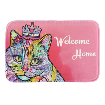 Welcome Home By The Queen Cat Decorative Indoormat Soft Door Mat Short Plush Bathroom Floor Mats Soft Pink Carpets
Welcome Home By The Queen Cat Decorative Indoormat Soft Door Mat Short Plush Bathroom Floor Mats Soft Pink Carpets