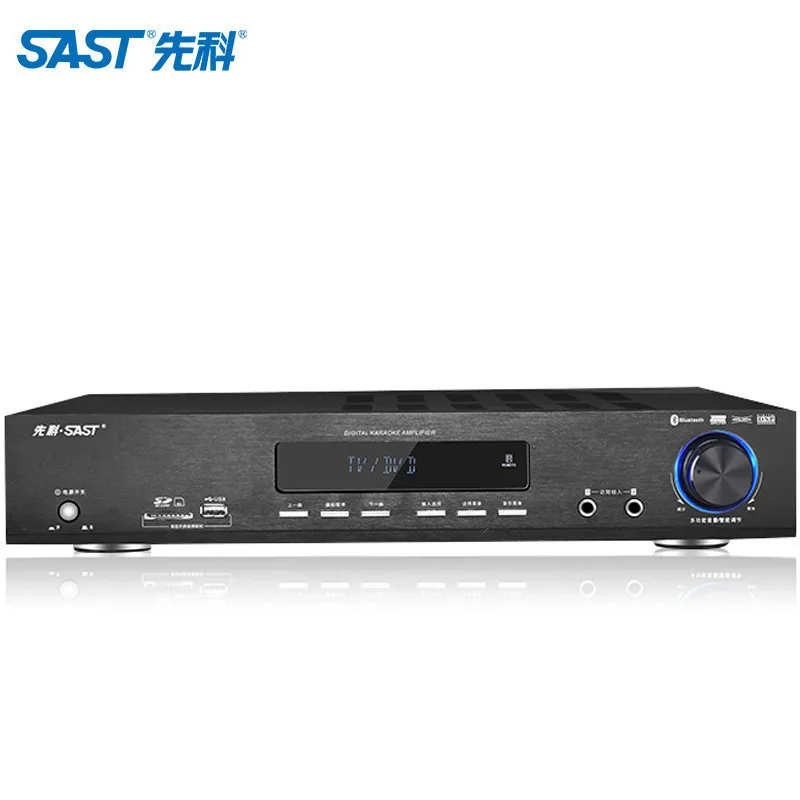 SAST AK-350 500W Home Theater 5.1 Amplifier Home Professional Karaoke High Power Bluetooth Amplifier Light Brazing Coaxial
SAST AK-350 500W Home Theater 5.1 Amplifier Home Professional Karaoke High Power Bluetooth Amplifier Light Brazing Coaxial