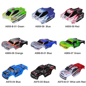Wltoys RC Car Spare Parts A959 Body Shell 1:18 Car Shell A969/A979 Car shell PVC explosion-proofhousing body shell Skin Cover
Wltoys RC Car Spare Parts A959 Body Shell 1:18 Car Shell A969/A979 Car shell PVC explosion-proofhousing body shell Skin Cover