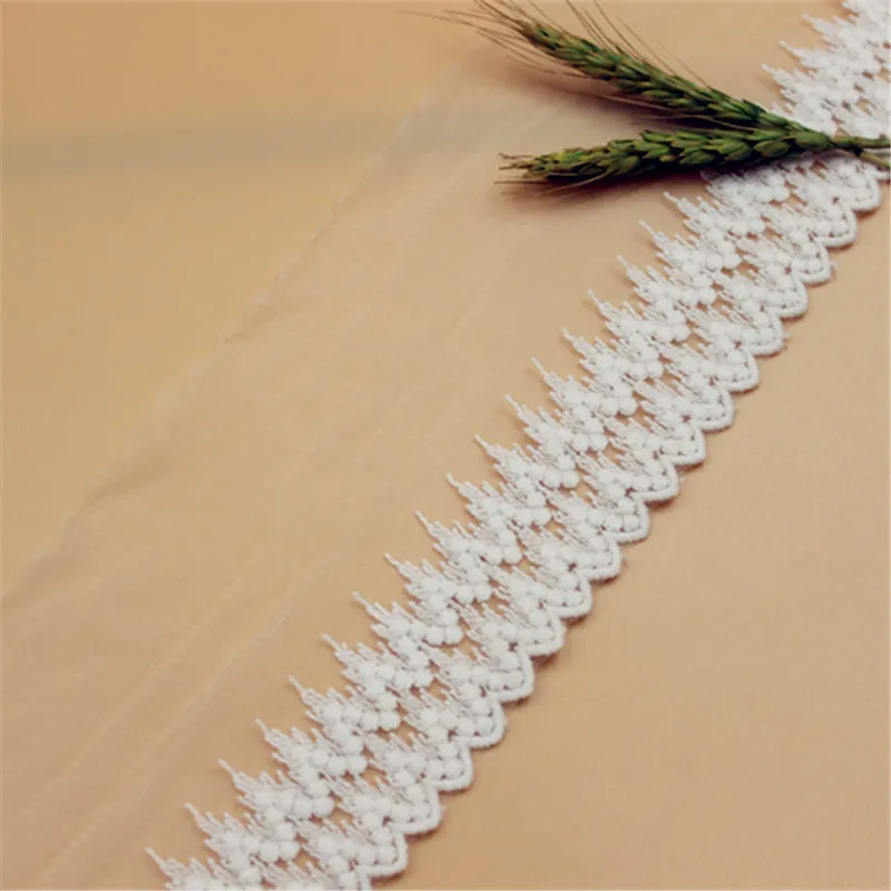 10 yard 11cm 4.33" wide ivory beige gauze mesh tulle cotton embroidered tapes lace trim ribbon fabric 1014077CQL4K610
10 yard 11cm 4.33" wide ivory beige gauze mesh tulle cotton embroidered tapes lace trim ribbon fabric 1014077CQL4K610