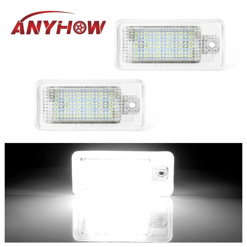 1pair white LED Number License Plate Lamp Light 3W 18Led Bulb Number Plate for Audi A3 8P A4 S4 RS4 B6 B7 Q7 A6 S6 C6 A8 S8
1pair white LED Number License Plate Lamp Light 3W 18Led Bulb Number Plate for Audi A3 8P A4 S4 RS4 B6 B7 Q7 A6 S6 C6 A8 S8