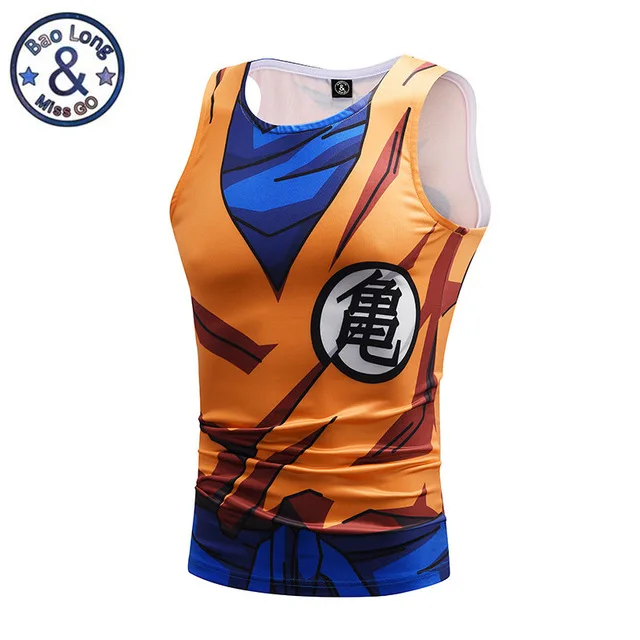 New Style Dragon Ball Tank Tops Men Anime Tops 3D Print Son Goku Vest Fitness Tops Tees Super Saiyan Singlets Bodybuilding
New Style Dragon Ball Tank Tops Men Anime Tops 3D Print Son Goku Vest Fitness Tops Tees Super Saiyan Singlets Bodybuilding