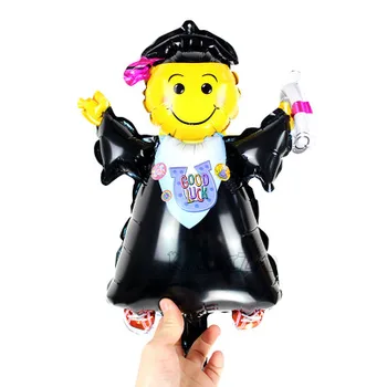 Lucky 50pcs/lot Mini Graduation Balloon Doctor Hat Foil Air Balloons Good Lucy Birthday Gifts Party Decoration Globos Toys
Lucky 50pcs/lot Mini Graduation Balloon Doctor Hat Foil Air Balloons Good Lucy Birthday Gifts Party Decoration Globos Toys