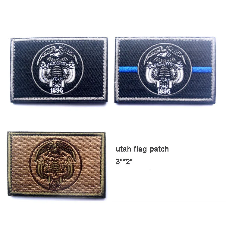utah state flag patch Embroidered Patch Morale Tactical Patch Army Morale Adhensive Patch
utah state flag patch Embroidered Patch Morale Tactical Patch Army Morale Adhensive Patch