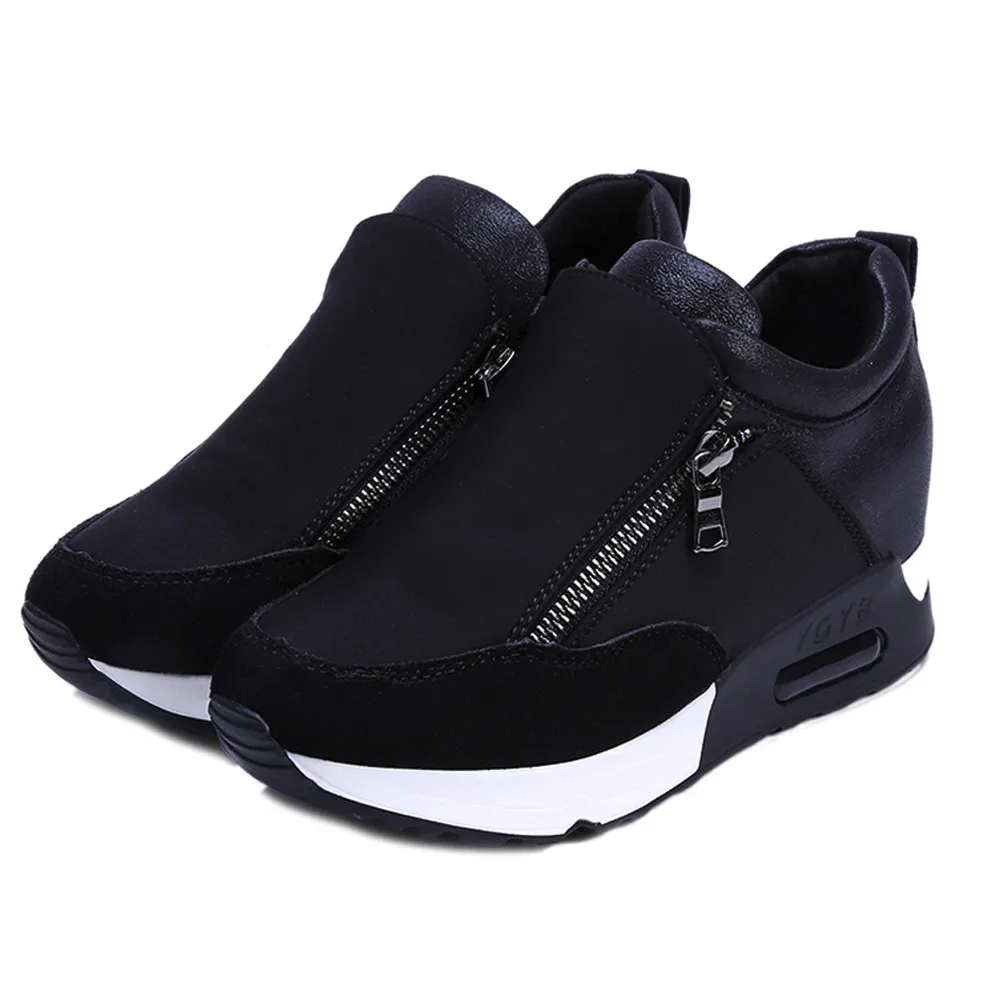 Women Fashion Spring Autumn Sneakers Sports Running Hiking Thick Wedges Bottom Platform Shoes Ladies black shoes v1225
Women Fashion Spring Autumn Sneakers Sports Running Hiking Thick Wedges Bottom Platform Shoes Ladies black shoes v1225