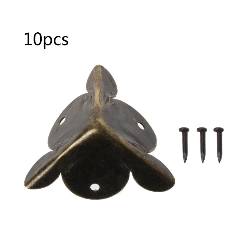 10pcs Antique Bronze Decor Jewelry Wine Gift Box Wooden Case Corner Protectors JU05 Drop shipping
10pcs Antique Bronze Decor Jewelry Wine Gift Box Wooden Case Corner Protectors JU05 Drop shipping