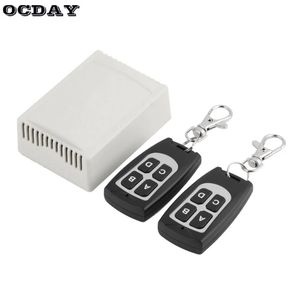 Wireless 12V 4CH 200M Remote Control Relay Switch Transceiver + Receiver for Annunciator of Family Car Motorcycle Anti-Theft
Wireless 12V 4CH 200M Remote Control Relay Switch Transceiver + Receiver for Annunciator of Family Car Motorcycle Anti-Theft