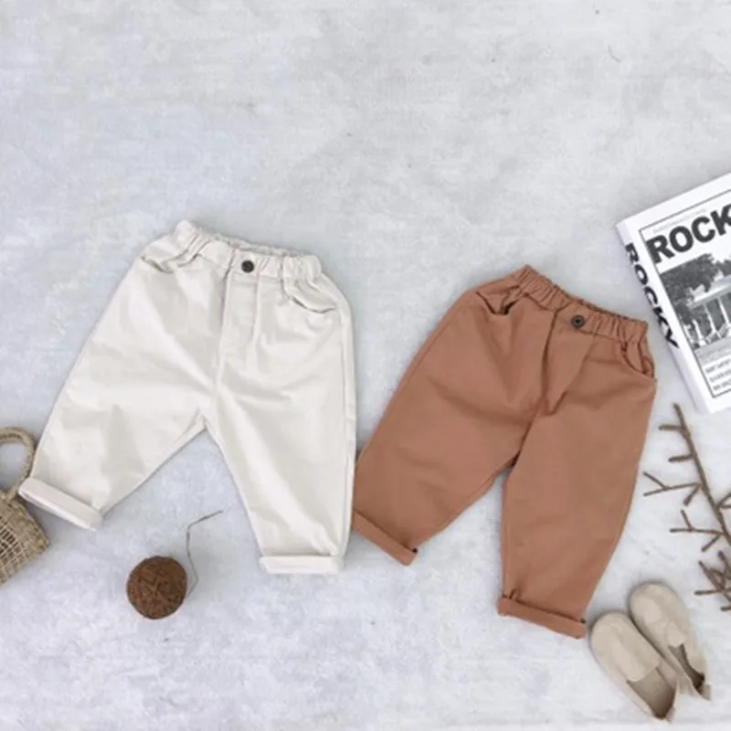 2019ins Explosion Children's Pure Trousers Boys and Girls Leisure Pants All-cotton Tide Pants F0328wy05
2019ins Explosion Children's Pure Trousers Boys and Girls Leisure Pants All-cotton Tide Pants F0328wy05
