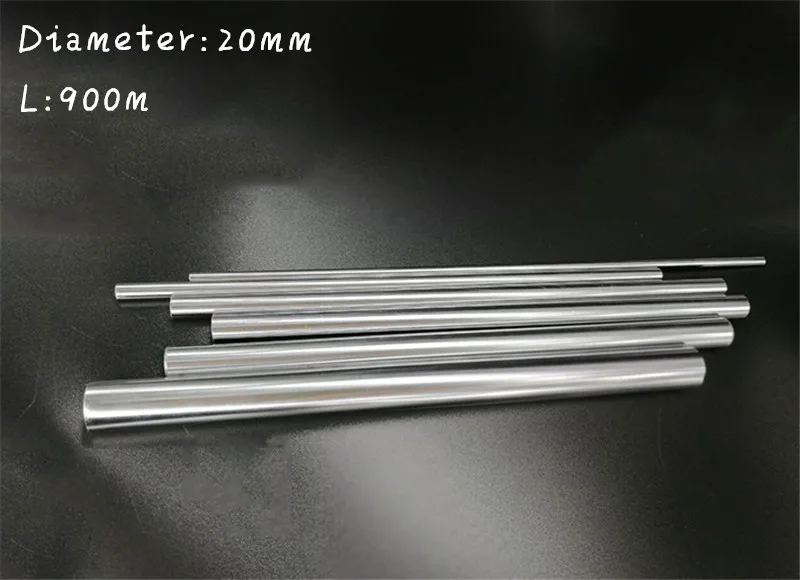 2pc diameter 20mm - 900mm linear round shaft harden rod chrome plated linear shaft for linear slide system CNC XYZ table
2pc diameter 20mm - 900mm linear round shaft harden rod chrome plated linear shaft for linear slide system CNC XYZ table