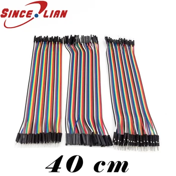 SINCILIAN 120pcs Dupont Cable 40cm 40pin Male To Male +Male To Female And Female To Female Jumper Wire Dupont Wire for Arduino
SINCILIAN 120pcs Dupont Cable 40cm 40pin Male To Male +Male To Female And Female To Female Jumper Wire Dupont Wire for Arduino