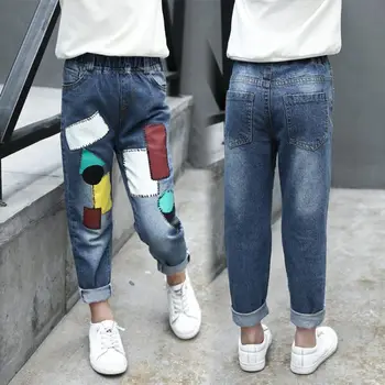 Hot Quality Teenage Girls Jeans 2019 Spring Autumn Children Patchwork Pants Kids Denim Trousers Fashion 4 to 14 Years Old
Hot Quality Teenage Girls Jeans 2019 Spring Autumn Children Patchwork Pants Kids Denim Trousers Fashion 4 to 14 Years Old