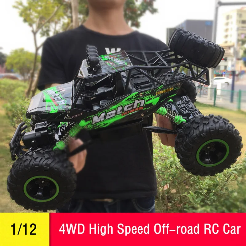 RC Car 1/12 4WD Remote Control High Speed Vehicle 2.4Ghz Electric RC Toys Monster Truck Buggy Off-Road Toys Kids Suprise Gifts
RC Car 1/12 4WD Remote Control High Speed Vehicle 2.4Ghz Electric RC Toys Monster Truck Buggy Off-Road Toys Kids Suprise Gifts