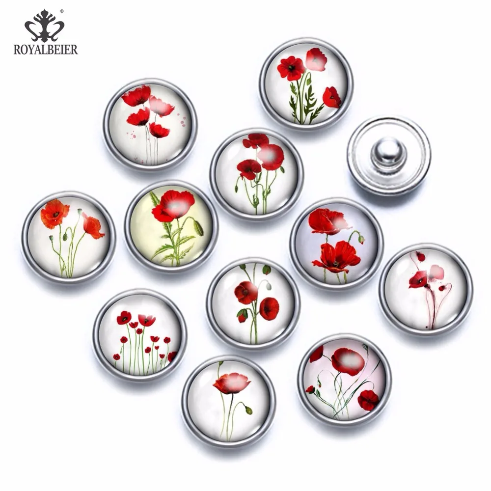 12pcs/lot Mixed Patterns Red Flowers 12mm Glass Cabochon Button Jewelry Faceted Glass Snap Fit Snap Earrings Bracelet Necklace
12pcs/lot Mixed Patterns Red Flowers 12mm Glass Cabochon Button Jewelry Faceted Glass Snap Fit Snap Earrings Bracelet Necklace