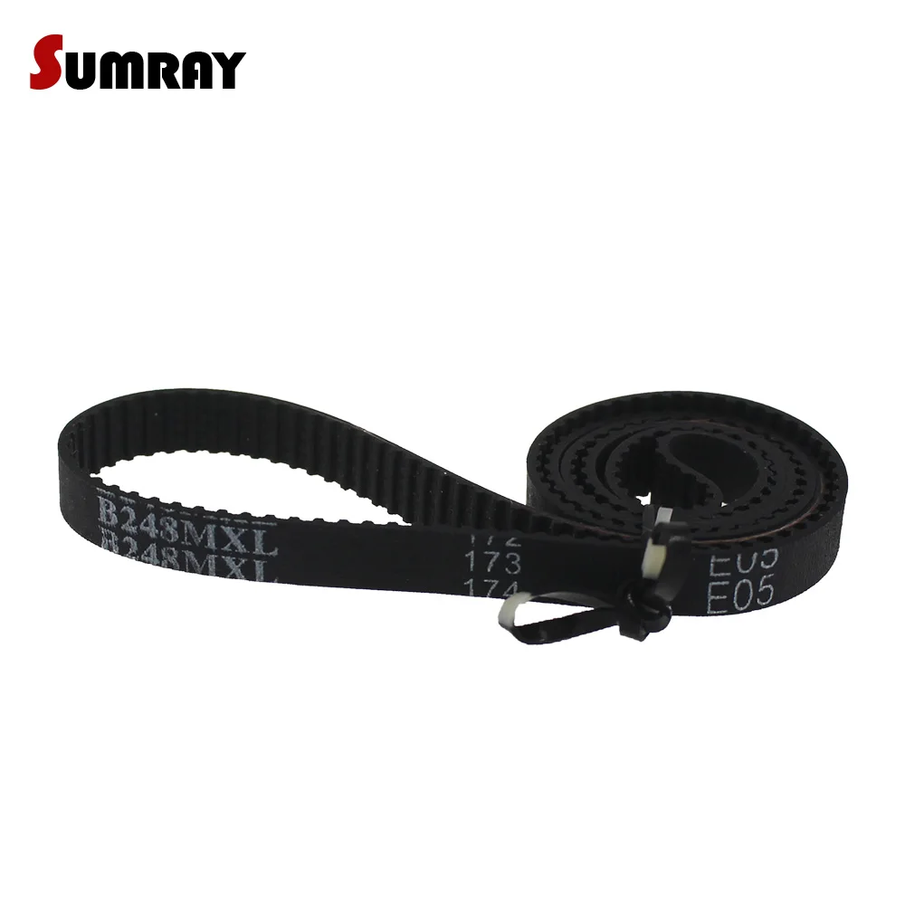 SUMRAY MXL Timing Belt 192/196/198/199/200/205/212/214/218/220/221 MXL Transmission Belt 6/10mm width For 3D Printer 2PCS
SUMRAY MXL Timing Belt 192/196/198/199/200/205/212/214/218/220/221 MXL Transmission Belt 6/10mm width For 3D Printer 2PCS