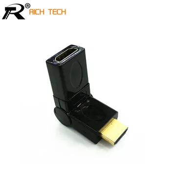 1.4Version 360 rotating HDMI connector HDMI male to HDMI female adaptor 20PCS/LOT
1.4Version 360 rotating HDMI connector HDMI male to HDMI female adaptor 20PCS/LOT