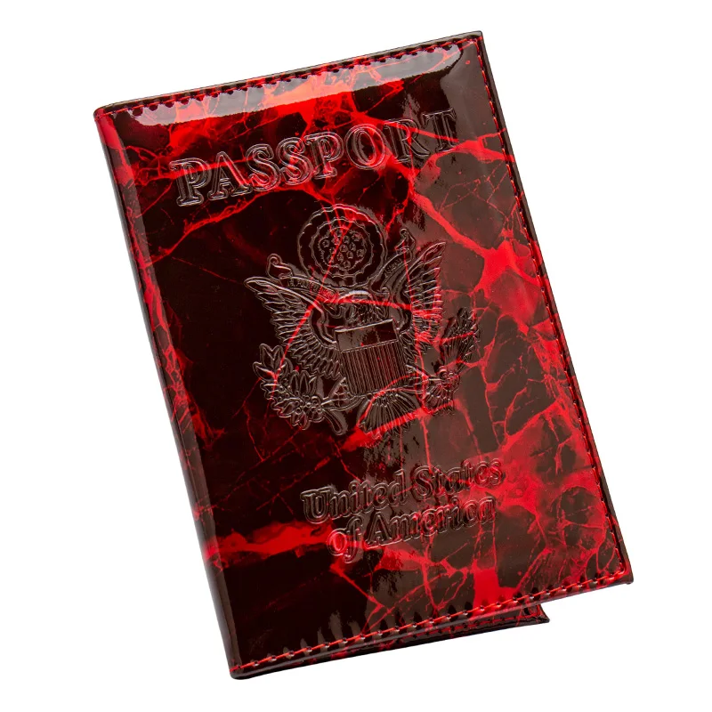USA Lightning stone grain print PU Leather national Passport Cover Cute Credit Card Holder Passport Holder with Traveling
USA Lightning stone grain print PU Leather national Passport Cover Cute Credit Card Holder Passport Holder with Traveling