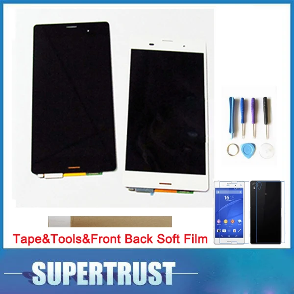 For Sony Xperia Z3 D6603 D6633 D6653 L55T LCD Display With Touch Sensor Glass Digitizer Assembly Black White Color with kit
For Sony Xperia Z3 D6603 D6633 D6653 L55T LCD Display With Touch Sensor Glass Digitizer Assembly Black White Color with kit