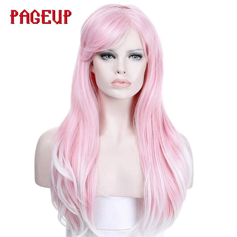 Page 24 Inches Synthetic Long Rippled Pink Wigs For African American Heat Resistance Curly Cosplay With Cap Wigs For Afro Women
Page 24 Inches Synthetic Long Rippled Pink Wigs For African American Heat Resistance Curly Cosplay With Cap Wigs For Afro Women