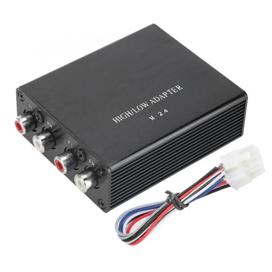 Universal Car Stereo Speaker Horn Audio Amplifier High to Low Frequency Converter For hosts without low frequency output
Universal Car Stereo Speaker Horn Audio Amplifier High to Low Frequency Converter For hosts without low frequency output