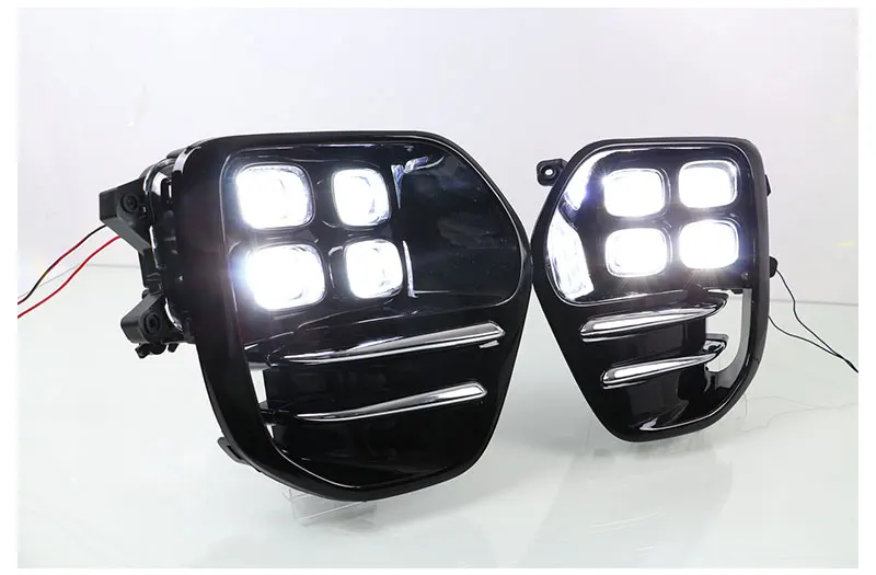 LED Daytime Running Lights DRL For KIA Sportage QL KX5 2016 2017 Car Driving Light Fog Lamp Hole Car-styling Auto Accessories (10)