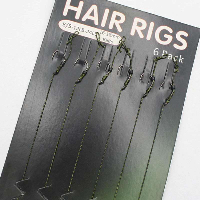 6Pcs Carp Fishing Hair Rig Ready Made Carp Fishing Hair Rig Ready Tied Carp Fishing Hooks Bait Boilie Hook Link Size 2# 4# 6# 8#
6Pcs Carp Fishing Hair Rig Ready Made Carp Fishing Hair Rig Ready Tied Carp Fishing Hooks Bait Boilie Hook Link Size 2# 4# 6# 8#
