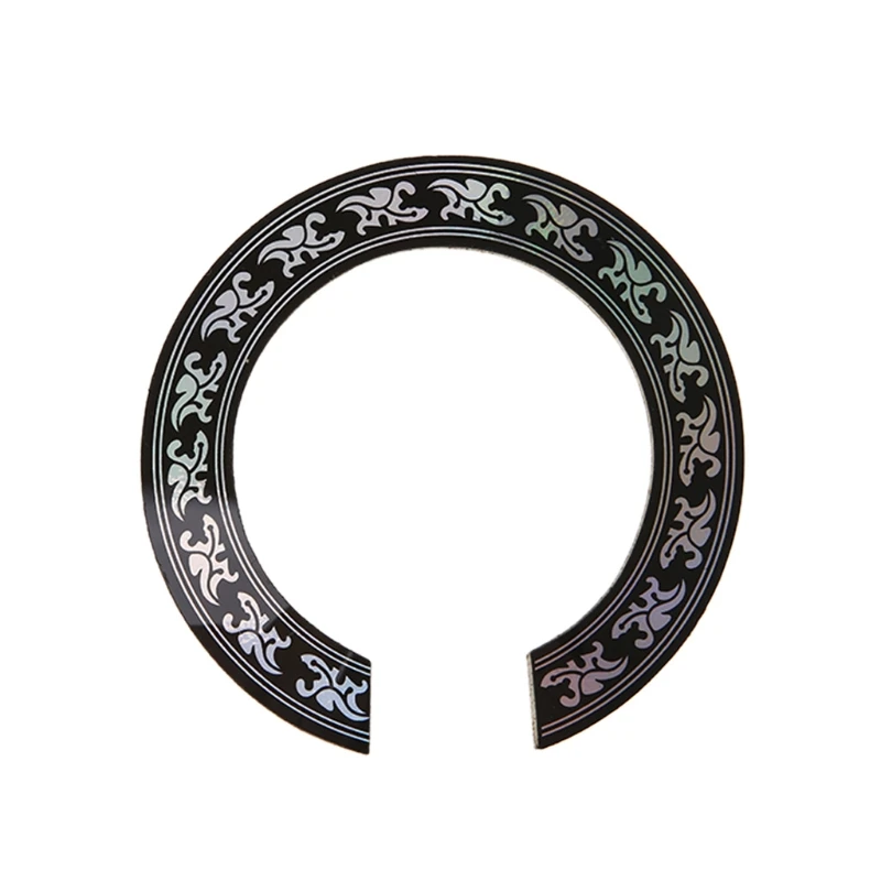 Hard PVC Circle Sound Hole Rosette Inlay for 38 39 inch Acoustic Guitars Decal high quality
Hard PVC Circle Sound Hole Rosette Inlay for 38 39 inch Acoustic Guitars Decal high quality