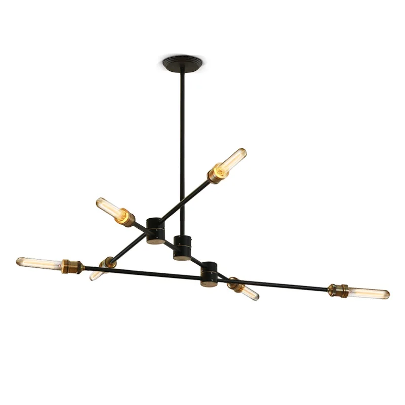 Loft Industrial Wind pendant lights American retro iron living room bar pendant lamp Creative Restaurant rotating light fixtures
Loft Industrial Wind pendant lights American retro iron living room bar pendant lamp Creative Restaurant rotating light fixtures