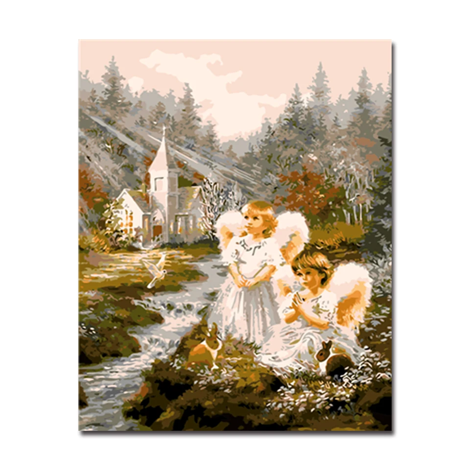 DIY Painting By Numbers Angel In The Town Canvas Oil Pictures Hand Painted Coloring Living Room Wall Art For Kids Unique Gifts
DIY Painting By Numbers Angel In The Town Canvas Oil Pictures Hand Painted Coloring Living Room Wall Art For Kids Unique Gifts