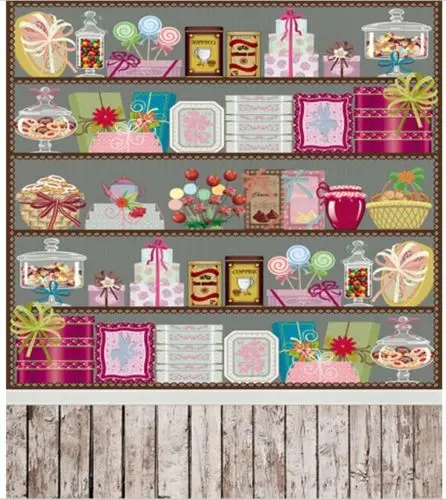 5x7FT Ice Cream Candy Beans Bars Jar Cake Gift Cabinet Wooden Floor Custom Photo Studio Backdrop Background Vinyl 220cm x 150cm
5x7FT Ice Cream Candy Beans Bars Jar Cake Gift Cabinet Wooden Floor Custom Photo Studio Backdrop Background Vinyl 220cm x 150cm