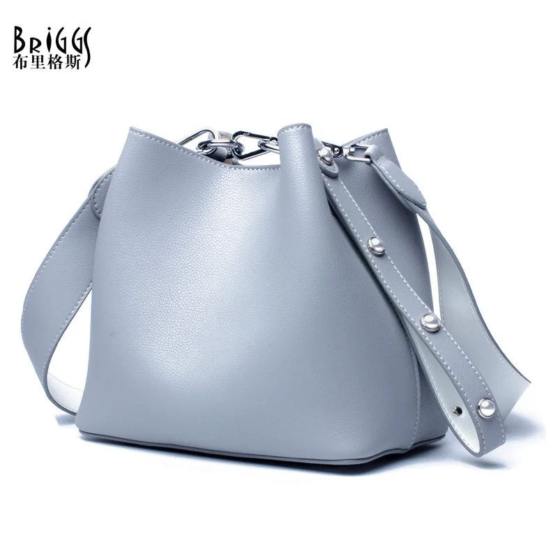 BRIGGS Brand Split Leather Bags Bucket Composite Bags Women's Designer Handbags High Quality Ladies Shoulder Messenger Bags
BRIGGS Brand Split Leather Bags Bucket Composite Bags Women's Designer Handbags High Quality Ladies Shoulder Messenger Bags