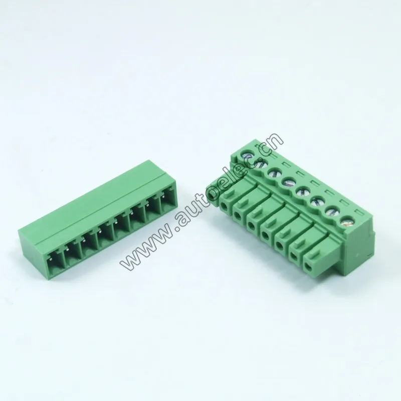 10Sets male and female 3.81MM Pitch PCB Pluggable Terminal Blocks plug and socket Connector 2/3/4/5/6/7/8/9/10 Straight Pin
10Sets male and female 3.81MM Pitch PCB Pluggable Terminal Blocks plug and socket Connector 2/3/4/5/6/7/8/9/10 Straight Pin