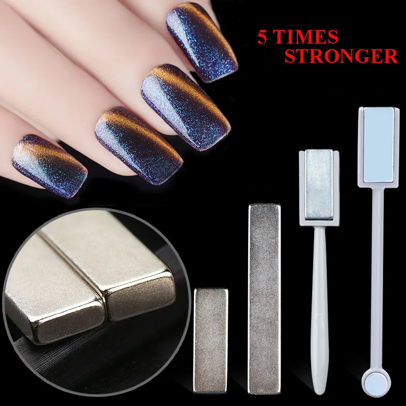 5 Times Stronger Nail Magnetic Stick 3D Cat Eye Effect Nail Gel Double Headed Magnet for Cat Eyes Gel Nail Polish DIY Manicure
5 Times Stronger Nail Magnetic Stick 3D Cat Eye Effect Nail Gel Double Headed Magnet for Cat Eyes Gel Nail Polish DIY Manicure