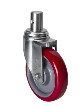 1PC EDL Medium 5 Inch Casters Wheels 150Kg Polyurethane PU Wheels Castors Stem Ring Bearing Swivel Roller Industrial for trolley
1PC EDL Medium 5 Inch Casters Wheels 150Kg Polyurethane PU Wheels Castors Stem Ring Bearing Swivel Roller Industrial for trolley