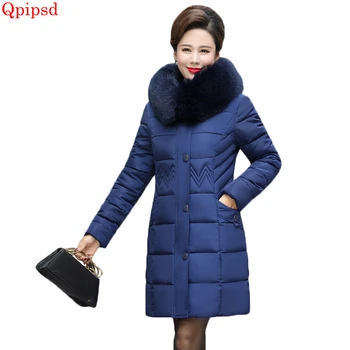 Plus size 5XL middle-aged cotton jacket coat female 2020 winter warm jacket womens big fur collar hooded down jacket ladies coat
Plus size 5XL middle-aged cotton jacket coat female 2020 winter warm jacket womens big fur collar hooded down jacket ladies coat