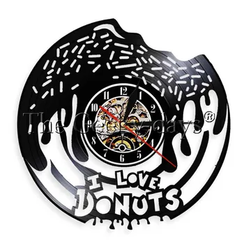 1Piece Bakery Chef Coffee Shop Donut Time Vinyl Record Wall Clock Led Wall Lamp Kitchen Decor For Chef Gift Idea
1Piece Bakery Chef Coffee Shop Donut Time Vinyl Record Wall Clock Led Wall Lamp Kitchen Decor For Chef Gift Idea