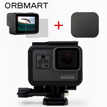 ORBMART Frame Protective Housing Case Shell + Lens Cap Cover + Tempered Glass Screen Protector For Go Pro Gopro Hero 5 6
ORBMART Frame Protective Housing Case Shell + Lens Cap Cover + Tempered Glass Screen Protector For Go Pro Gopro Hero 5 6