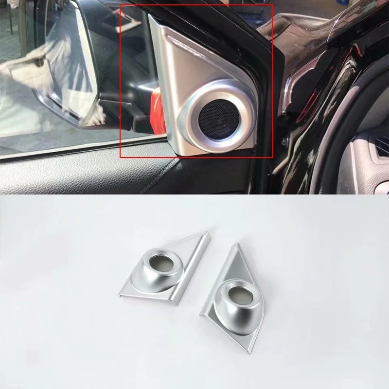 Car Accessories Interior Decoration ABS Matte Door Triangle Stereo Speaker Frame Cover Trims 2pcs For Honda CRV 2018 Car Styling
Car Accessories Interior Decoration ABS Matte Door Triangle Stereo Speaker Frame Cover Trims 2pcs For Honda CRV 2018 Car Styling