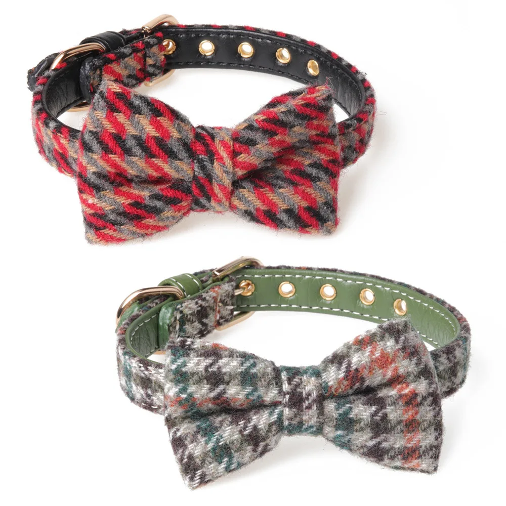 Fashion Plaid Pets Dog Collars Adjustable Bowknot Puppy Cats Bow Tie Small Dogs/Cats Collar
Fashion Plaid Pets Dog Collars Adjustable Bowknot Puppy Cats Bow Tie Small Dogs/Cats Collar