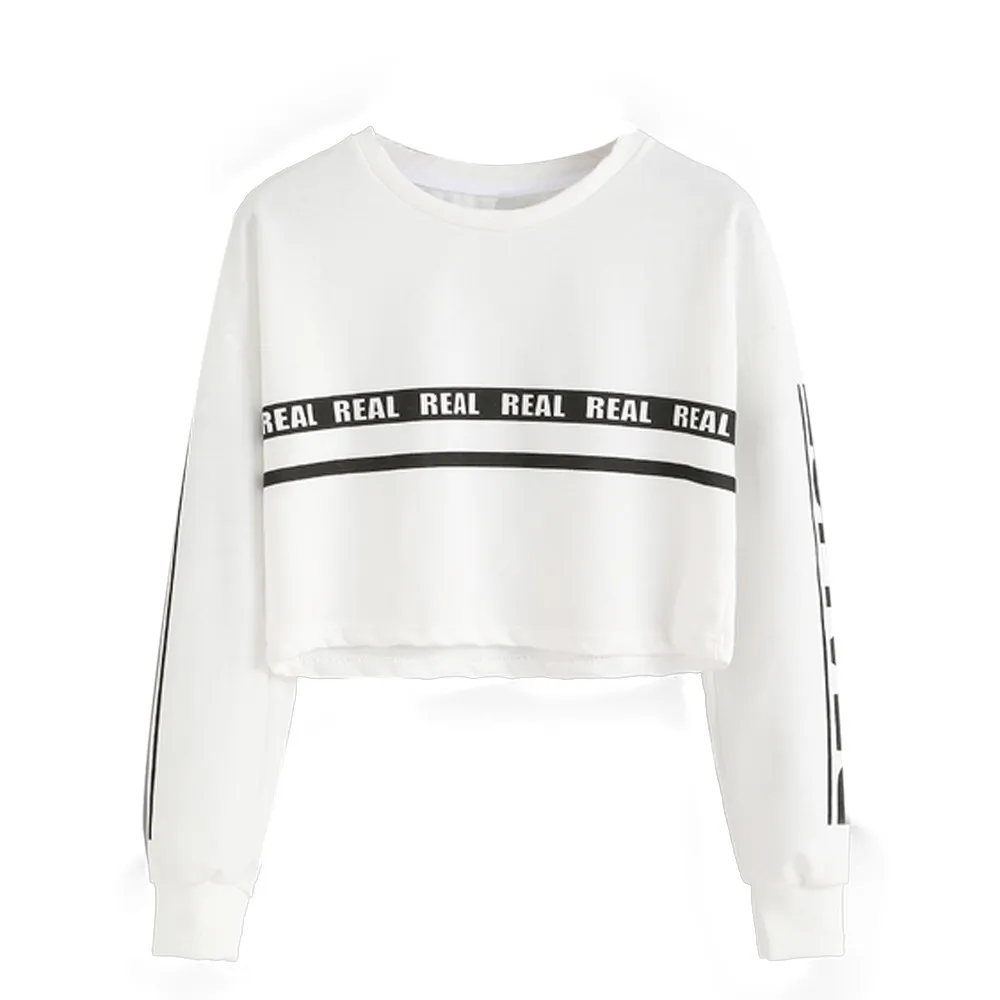 white sweatshirt womens uk